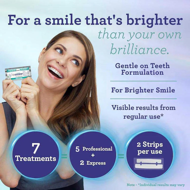 🍇Final 3 hours 70% off 🔥 Qooes Teeth Whitening Strips - Reveal Your Brightest Smile