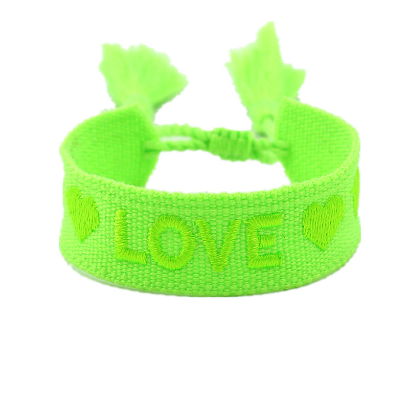 Fluorescent Green LOVE